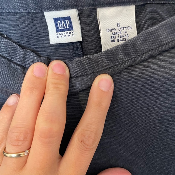 Gap Factory Navy Skort, Size 8 - Picture 3 of 5